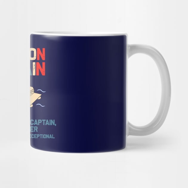 pontoon captain like a regular captain only cooler- pontoon captain gift by DODG99